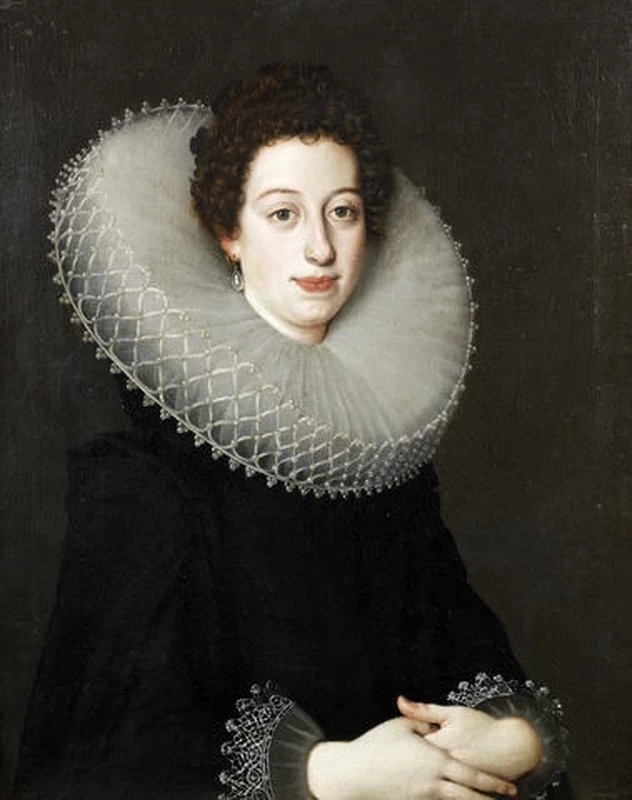Ritratto di nobildonna, Caterina de' Medici, Governatrice di Siena (1593 - 1629), duchessa di Mantova